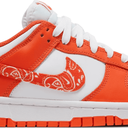 Men's SB Dunk Low Orange Paisley Shoes