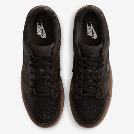 Men's SB Dunk Low Velvet Brown And Black Shoes