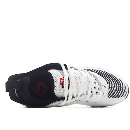 Men's Jordan Luka 1 White Black Red Shoes