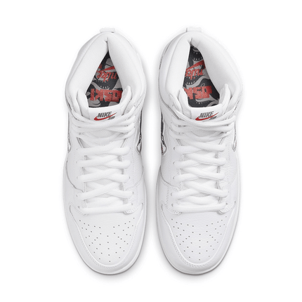 Men's SB Dunk High x Oski Great White Shark Shoes
