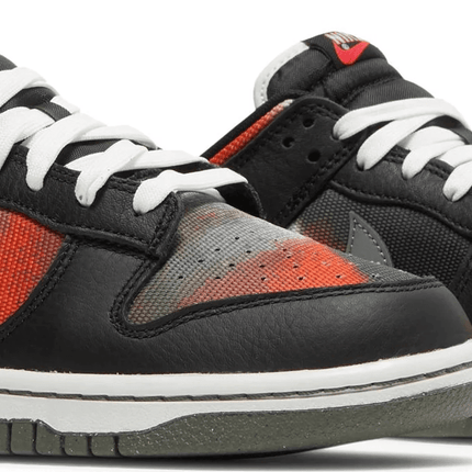 Men's SB Dunk Low Graffiti Pack Black Red Shoes