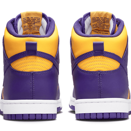 Men's Dunk High Retro Lakers Shoes