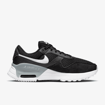 Women's Air Max SYSTM Black Wolf Grey White Shoes