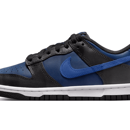 Men's Dunk Low Black Blue Shoes