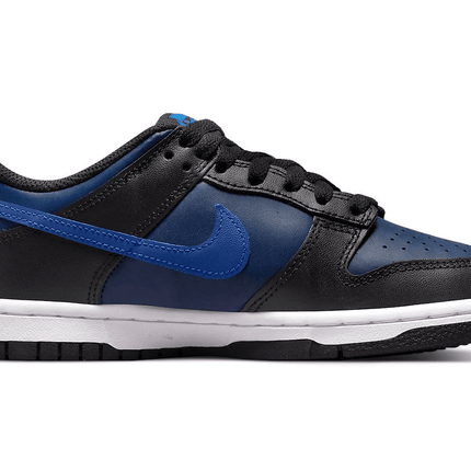 Men's Dunk Low Black Blue Shoes