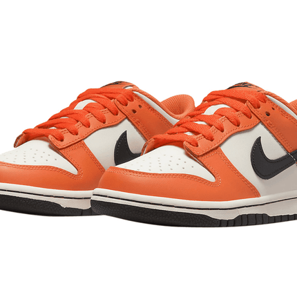 Men's Dunk Low GS White Orange Black Shoes