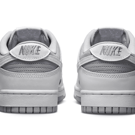 Men's Dunk Low Grey White Shoes