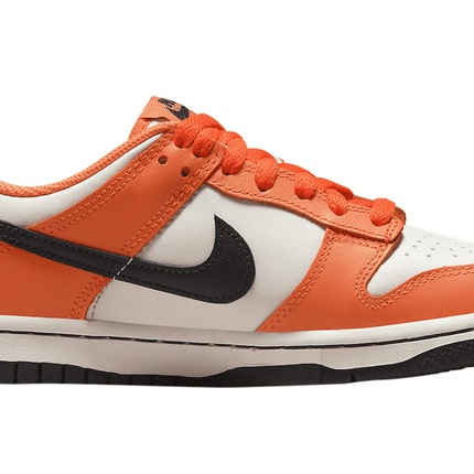 Men's Dunk Low GS White Orange Black Shoes