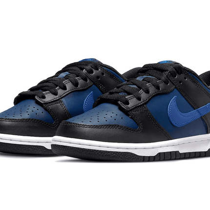 Men's Dunk Low Black Blue Shoes