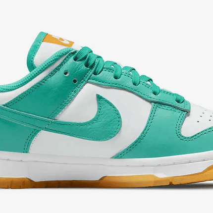 Men's SB Dunk Low Turquoise And Orange Shoes
