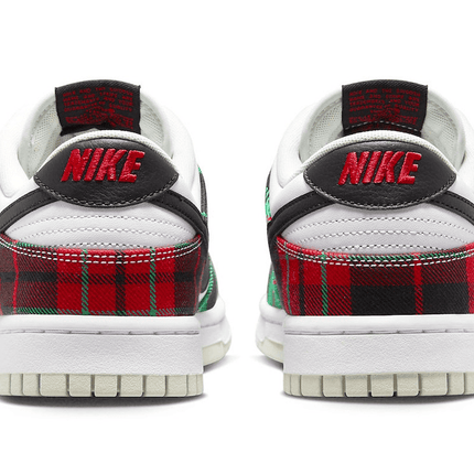 Men's Dunk Low Plaid Shoes