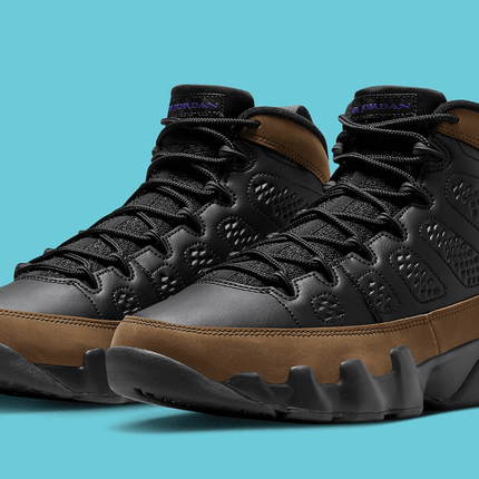 Men's Air Jordan 9 Light Olive Shoes