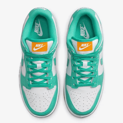 Men's SB Dunk Low Turquoise And Orange Shoes