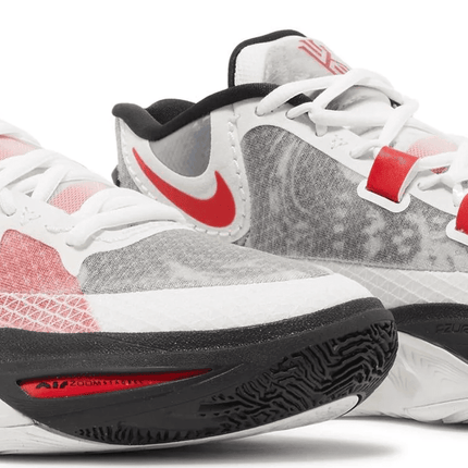 Men's Kyrie 8 White University Red Shoes