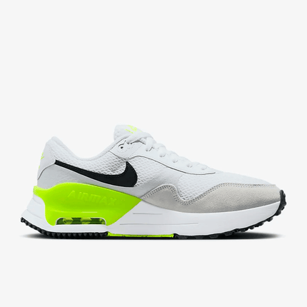 Women's Air Max SYSTM White Black Volt Shoes