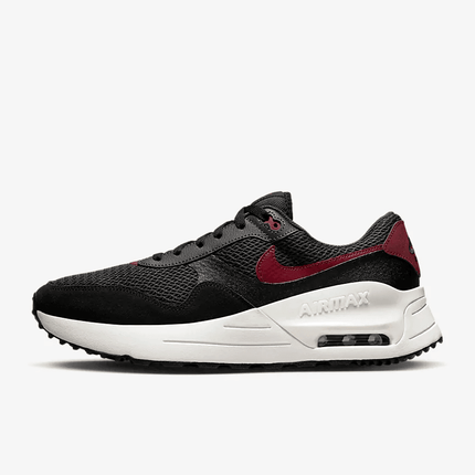 Women's Air Max SYSTM Black Team Red Shoes