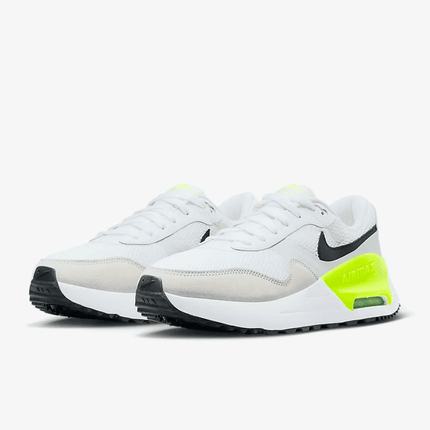 Women's Air Max SYSTM White Black Volt Shoes