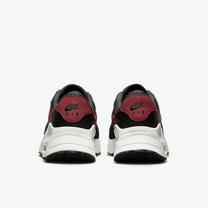 Women's Air Max SYSTM Black Team Red Shoes