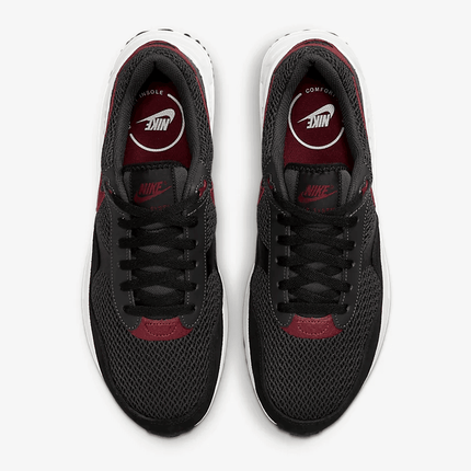 Women's Air Max SYSTM Black Team Red Shoes
