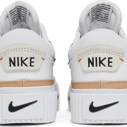 Women's Court Legacy Lift White Hemp Shoes
