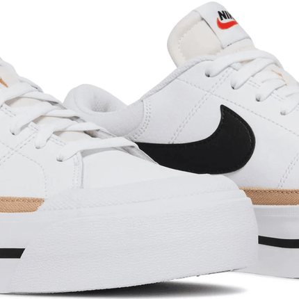 Women's Court Legacy Lift White Hemp Shoes