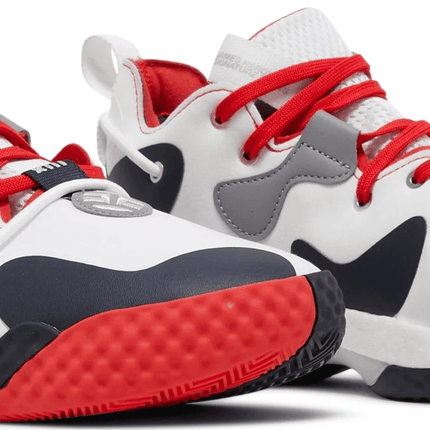 Men's Harden Vol. 6 White Vivid Red Legend Ink Shoes