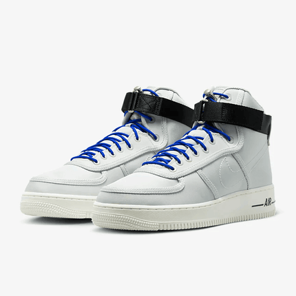 Men's Air Force 1 High '07 Moving Company Grey Black Blue Shoes
