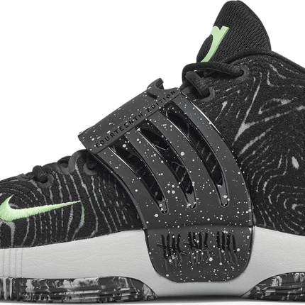 Men's KD 14 Black Lime Glow Shoes