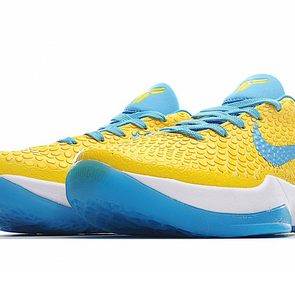 Men's LeBron 20 Yellow Blue Shoes