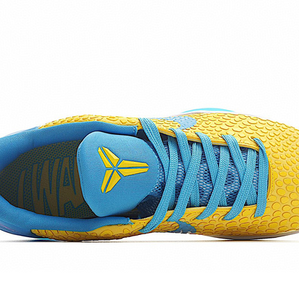 Men's LeBron 20 Yellow Blue Shoes