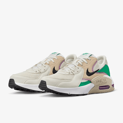 Women's Air Max Excee Sanddrift Green Fuchsia Shoes