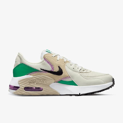 Women's Air Max Excee Sanddrift Green Fuchsia Shoes