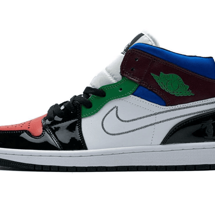 Men's Air Jordan 1 Mid SE Multicolor Shoes