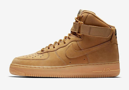 Men's Air Force 1 Mid Flax Wheat Shoes