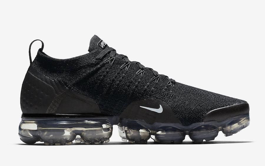 Men's Vapormax 2.0 Flyknit Black White Shoes