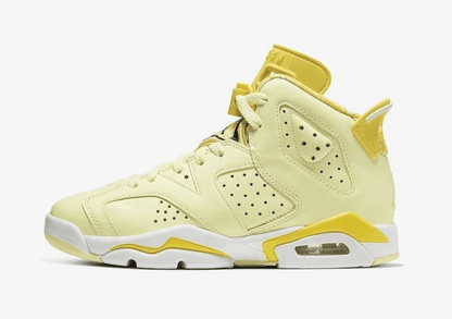 Men's Air Jordan 6 Floral Dynamic Yellow Shoes