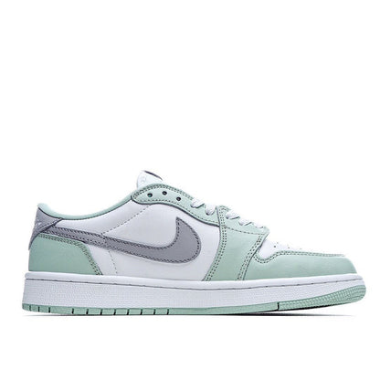 Men's Air Jordan 1 Low Neutral Grey Mint Shoes