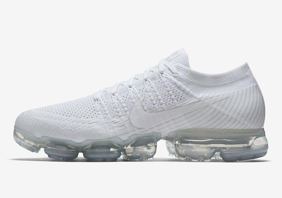 Men's Vapormax 3.0 Flyknit Triple White Shoes