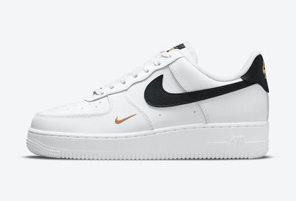 Men's Air Force 1 Gold Embroidered Shoes