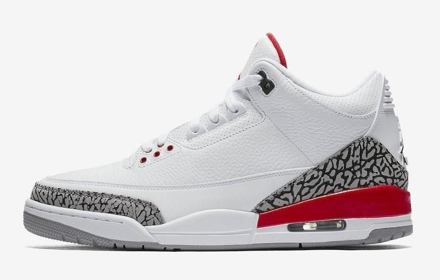 Men's Air Jordan 3 Katrina Hall Of Fame Shoes