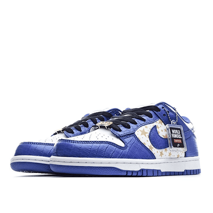 Men's SB Dunk Low x Supreme Cobalt Blue Shoes