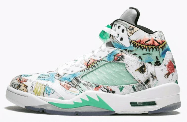 Men's Air Jordan 5 Wings Shoes