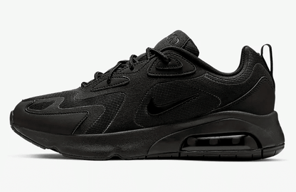 Men's Air Max 200 Triple Black Shoes