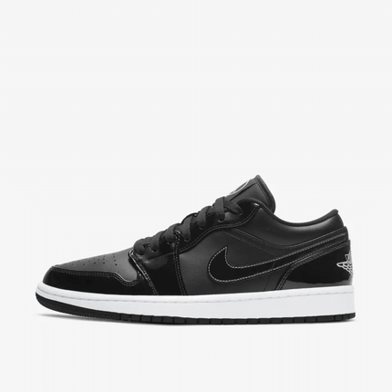 Men's Air Jordan 1 Low SE Black And White Shoes