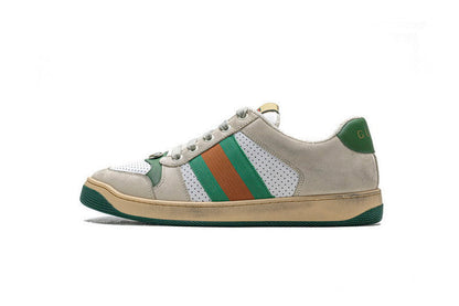 Men's Gucci Tennis 1977 Print White Sneaker Shoes