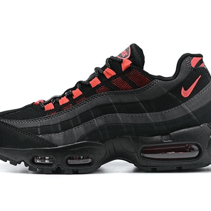 Men's Air Max 95 Black Red Orange Shoes