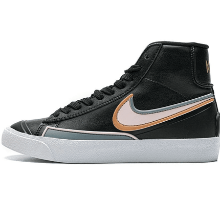 Men's Blazer Mid 77 Black Pink Shoes