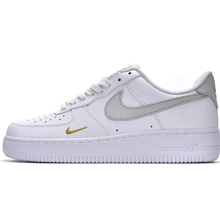 Men's Air Force 1 Low Essential White Light Silver Shoes