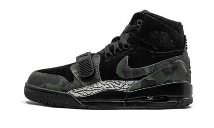 Men's Air Jordan Legacy 312 Black Camo Green Shoes