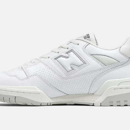 Men's New Balance 550 White Grey Shoes